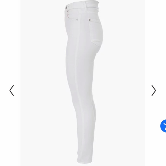 7 for all Mankind The High Waist Ankle Skinny Jeans - Picture 7 of 16